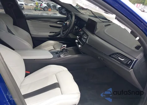 2019 BMW M5 Competition из США, поврежденный, VIN WBSJF0C56KB447183